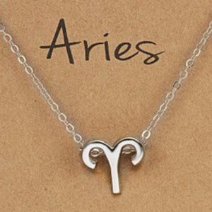 Aries Constellation Pendant Necklace with Chain , NWT